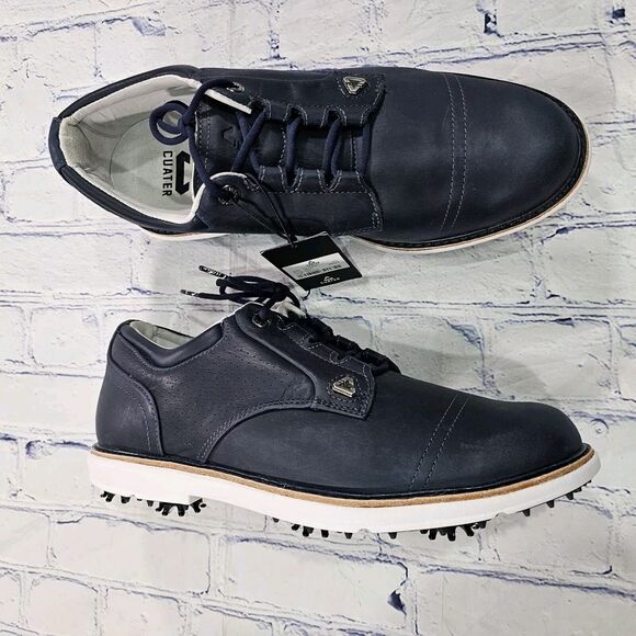 Cuater by Travis Mathew The Legend Golf Shoes 4MR214 Navy Blue MENS SIZE 10.5 - Picture 1 of 11